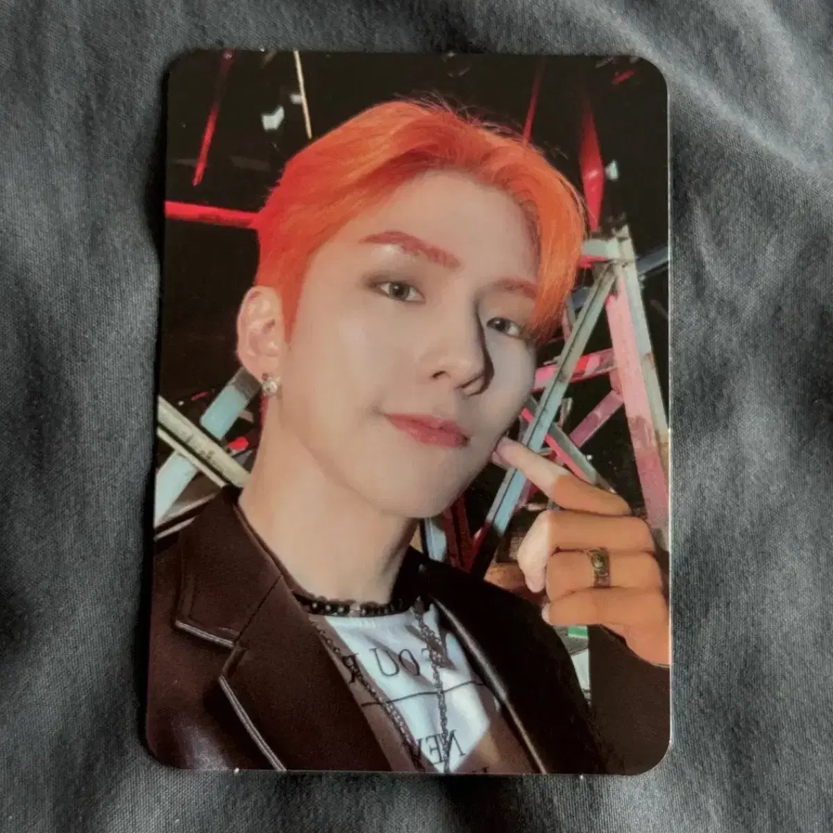 몬스타엑스 기현 노리밋 스스퀘 특전 포카