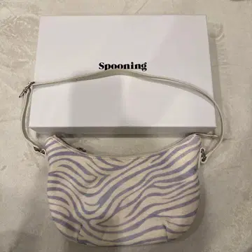 spooning 현 GLOWNY 제브라 패턴 백