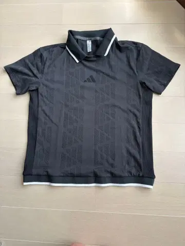 adidas 피케 셔츠 블랙 반팔