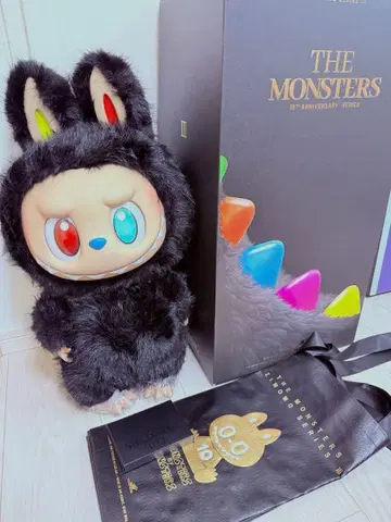 THE MONSTERS 10th Anniversary 지모모 봉제 인형