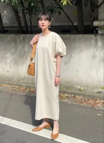 새상품급 CLANE 원피스 화이트