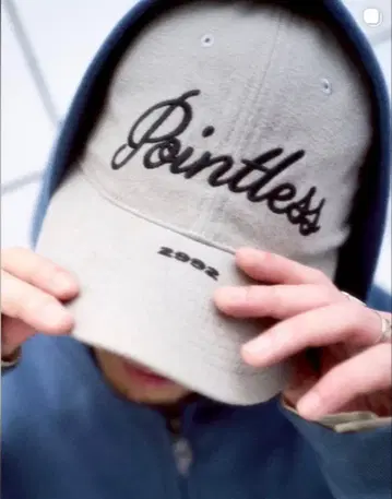 POINTLESS JOURNEY 2992 CAP LIGHT GREY