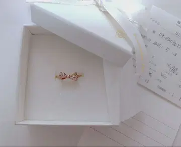 Samantha Tiara 리본 모티브 반지