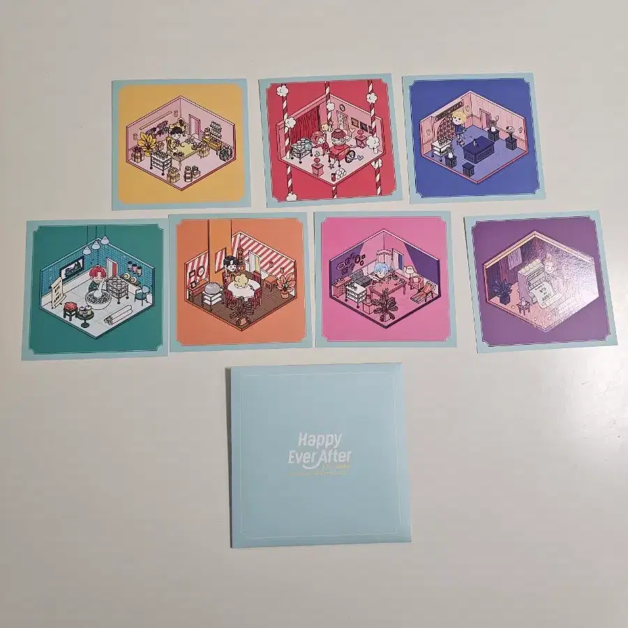 방탄소년단 일본 머사터 Happy Ever After 엽서세트 양도