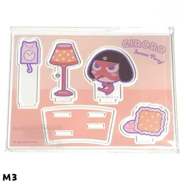 개구리 중사 케로로 마루쿠지 스위츠 파티 기로로 하사 아크릴 디오라마