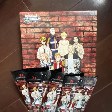도쿄 리벤저스 바이스 슈바르츠 미개봉 BOX 초판 + 4팩