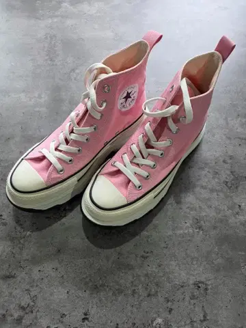 Converse All Star 하이컷 핑크 25.5cm (박스 없음)