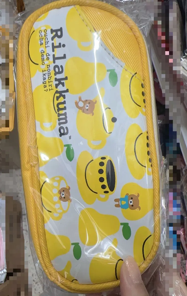 리락쿠마 파우치 필통 고전 문구 다꾸