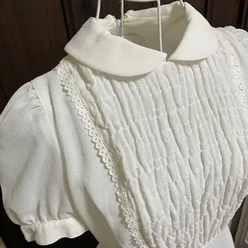 레트로 원피스 화이트 쇼와 레트로 빈티지 Vintage
