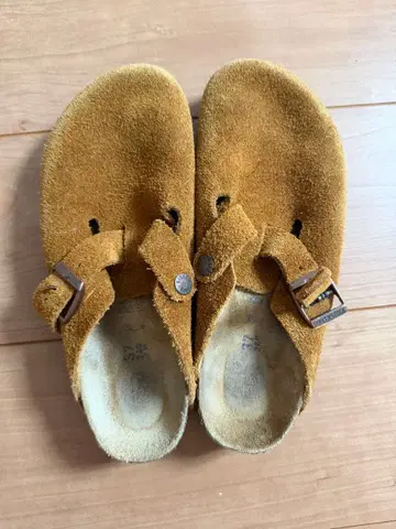 BIRKENSTOCK 보스턴 빌켄 스웨이드 사보 크로그 37