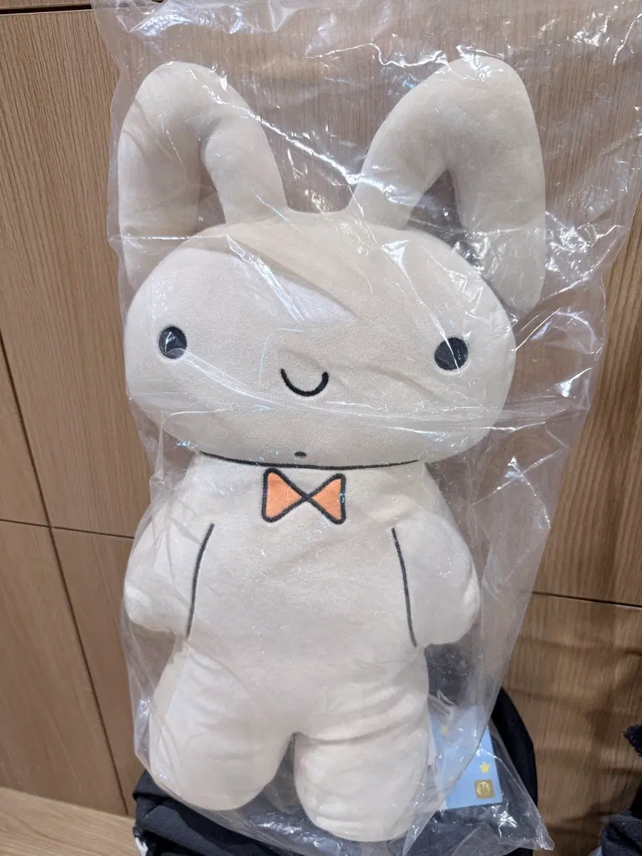 짱구 유리 토끼 새상품