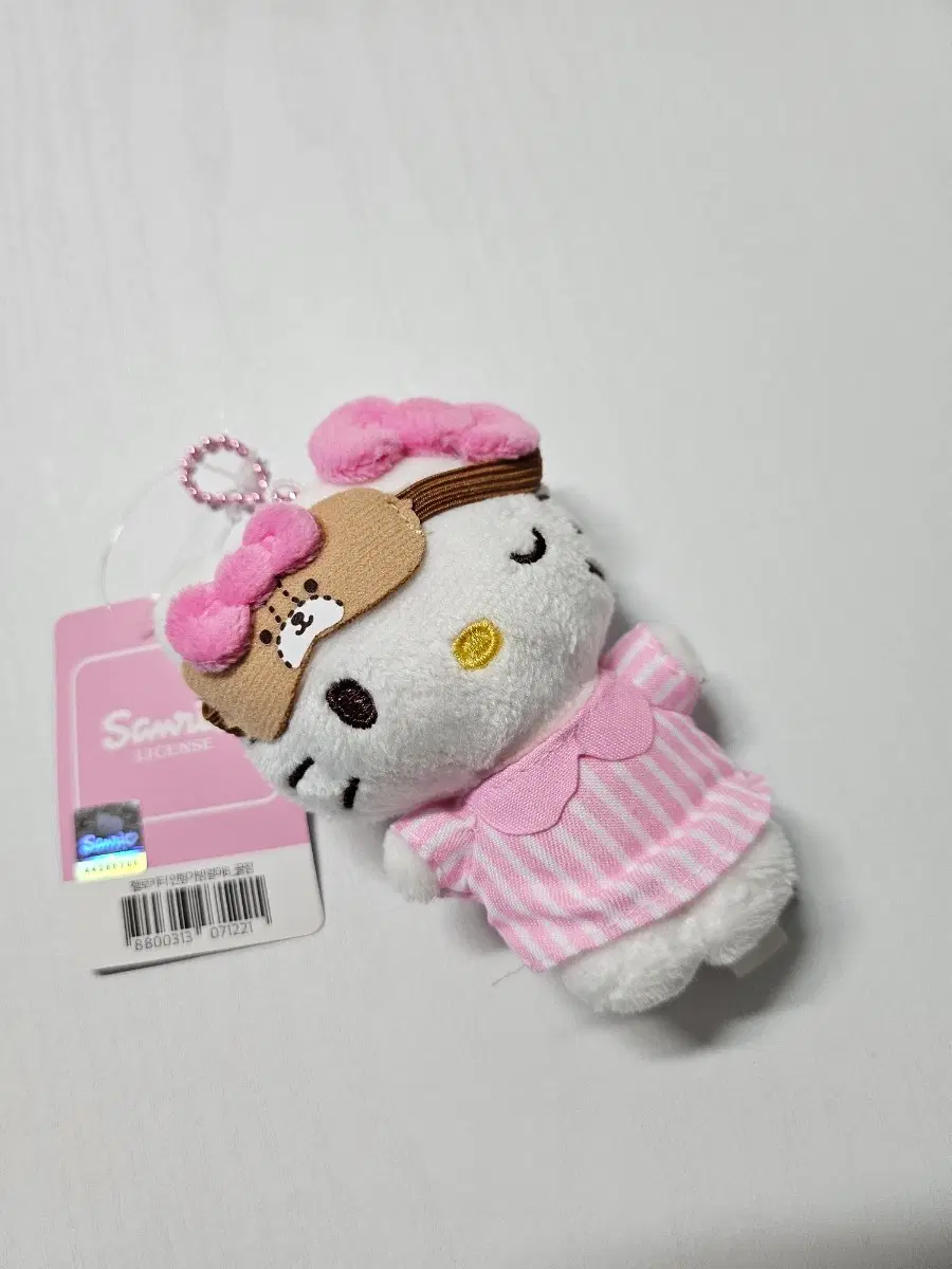 (새상품) 산리오 정품 꿀잠 헬로키티 인형 키링