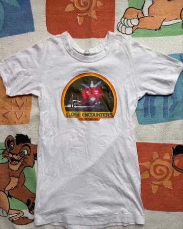 미지와의 조우 70s 빈티지 티셔츠 영화 티셔츠 무비 티셔츠