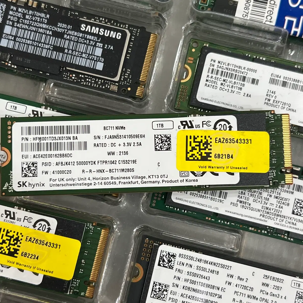 SK하이닉스 BC711 NVMe 1TB SSD