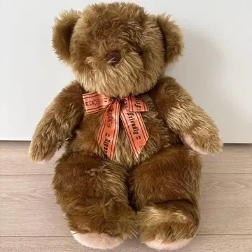 90년대 OIKE 곰 봉제 인형 레트로 빈티지