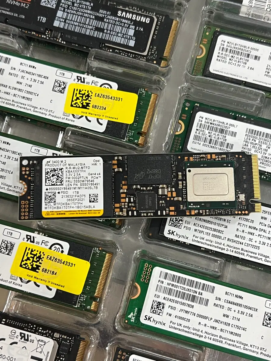 마이크론 3400 nvme 1TB SSD