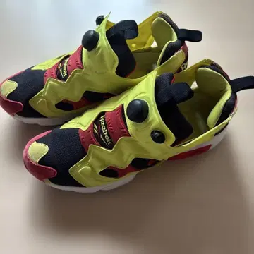 펌프 퓨리 리복 Reebok 스니커즈 신발 시트론