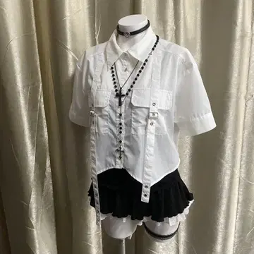 axes femme 셔츠 벨트 디자인 맥브링 고딕