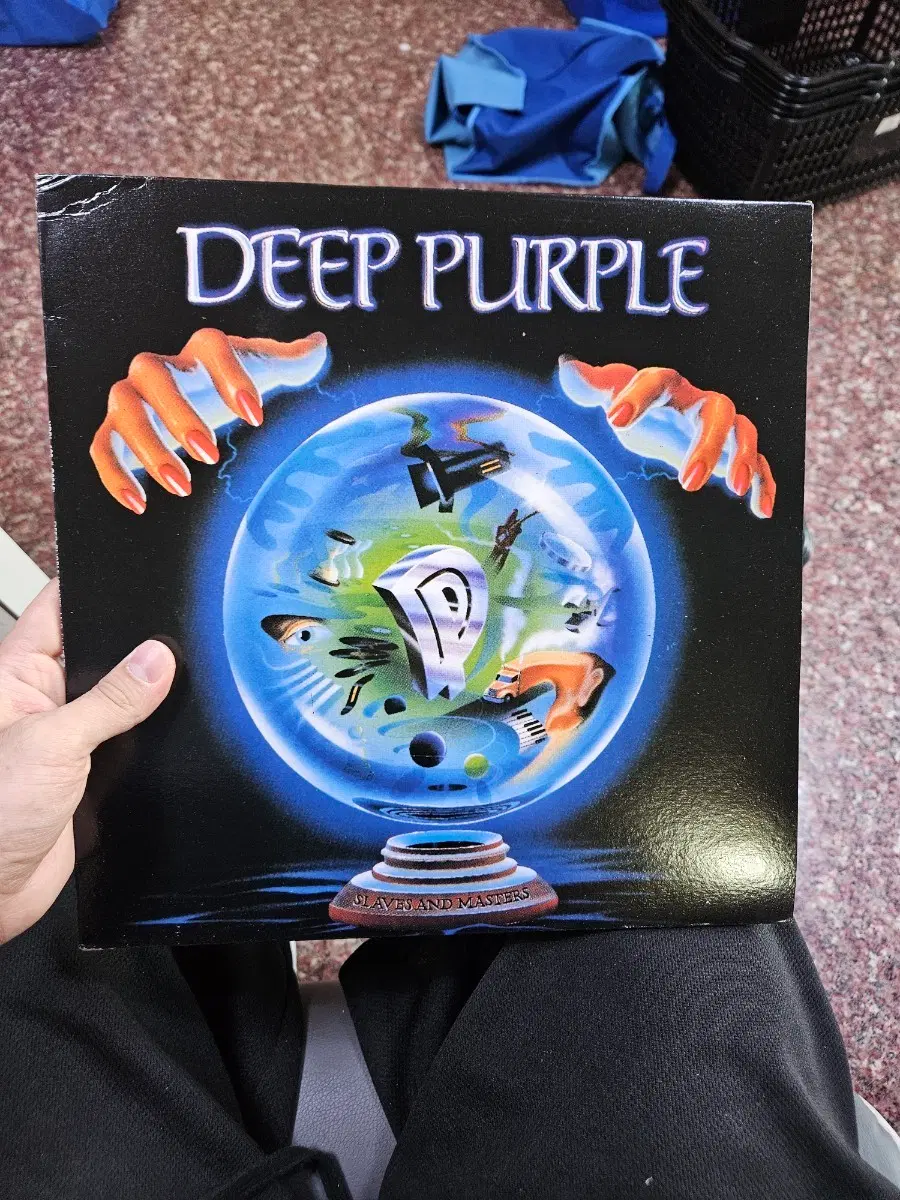 딥 퍼플 Slaves and Masters LP