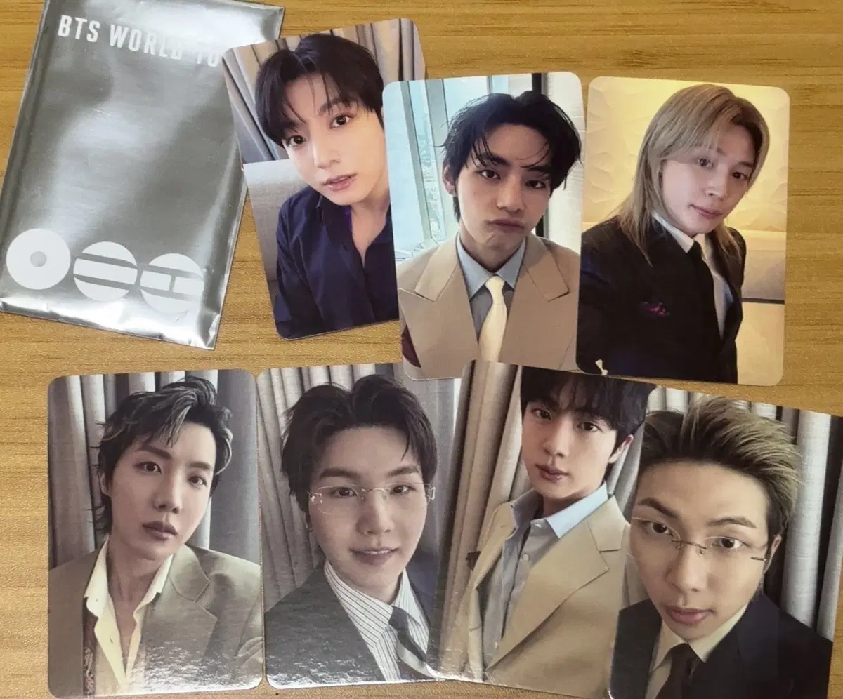 BTS 방탄 world tour 부산콘 역조공 포카 판매 bts