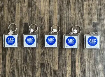 ABC STORES 키링 괌 5개 세트