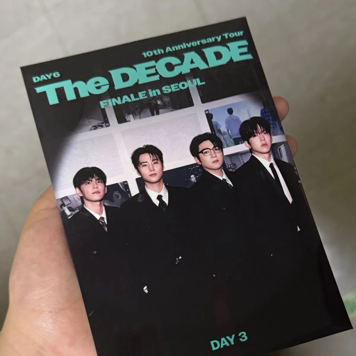 데이식스 데식 데케이드 앙콘 막콘 입장포카 입장기프트