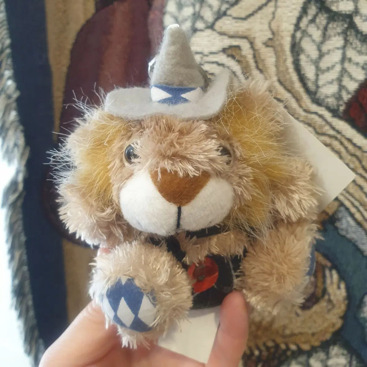 독일 게르하르트쇼펜 요들링 사자 인형 키링