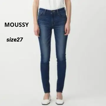 새상품급 MOUSSY 데님 27 스키니 스트레치 청바지