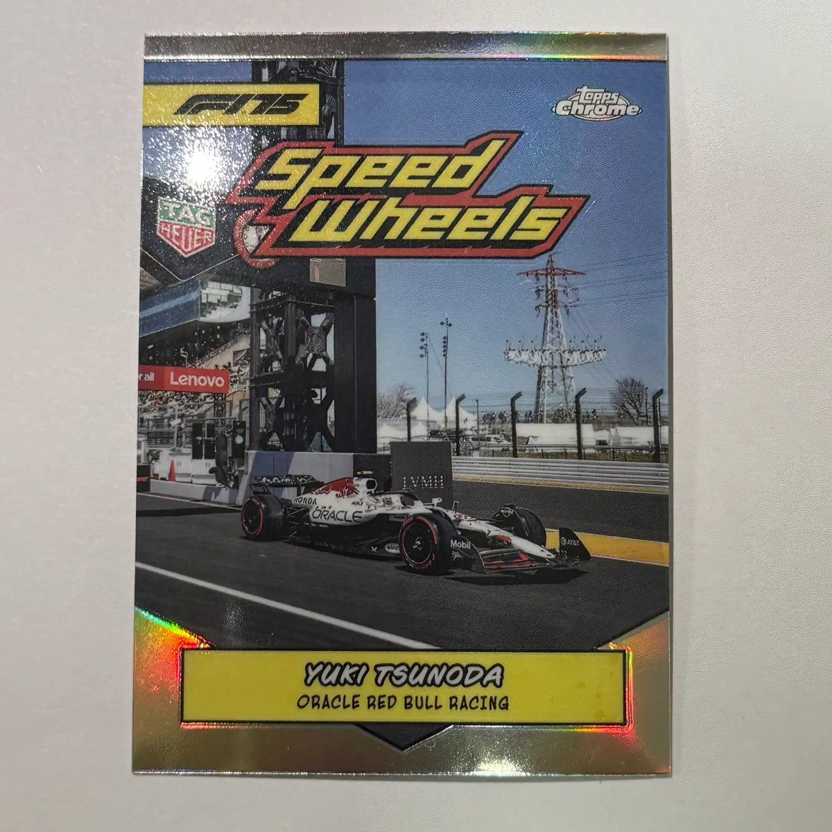 F1 유키 츠노다 탑스크롬 F1카드