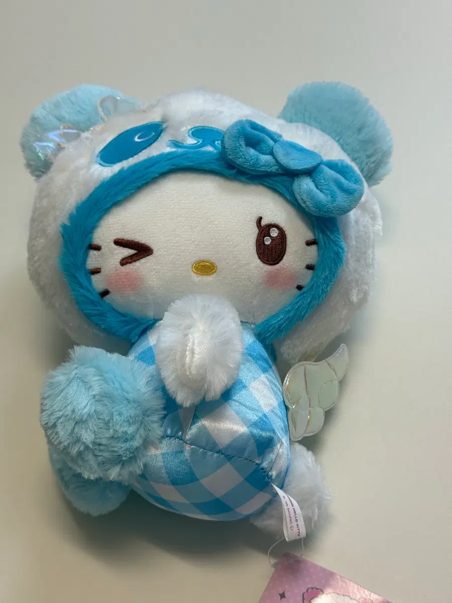 산리오 판다 헬로키티 인형 블루
