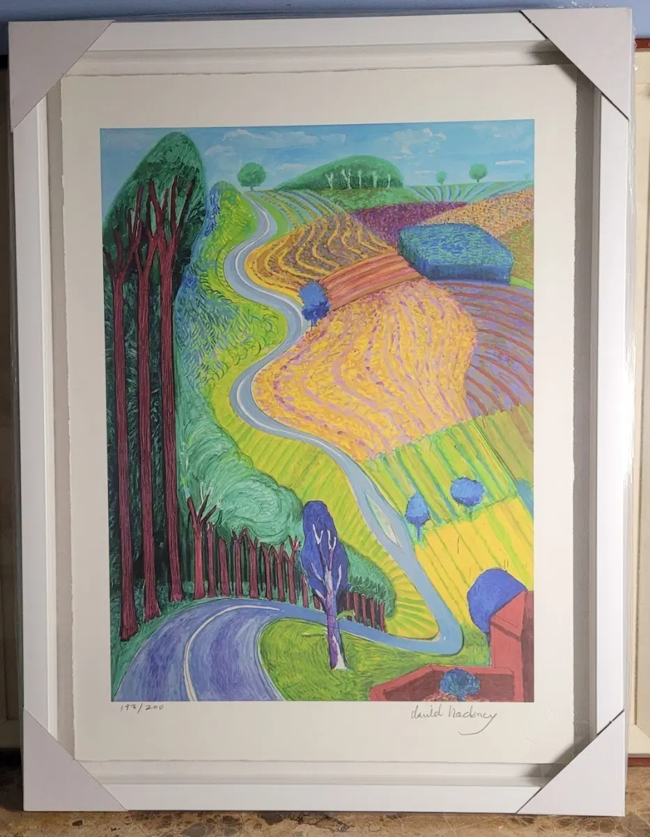 데이비드 호크니 그림 판화 에디션