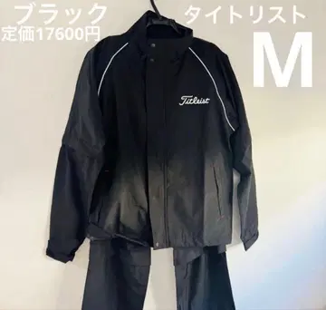 Titleist 타이틀리스트 우비 TSMR1592 M 세트 블랙