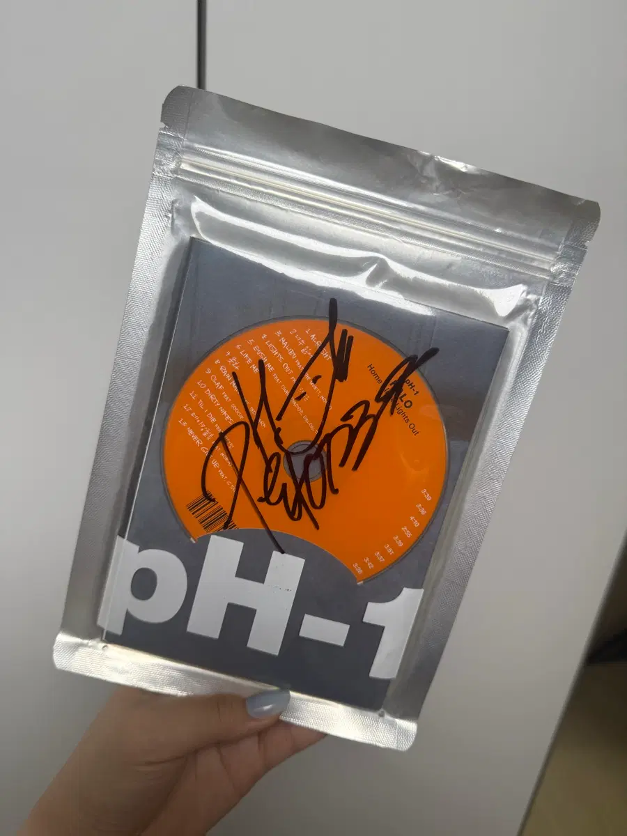 피에이치원 pH-1 halo 싸인앨범 양도