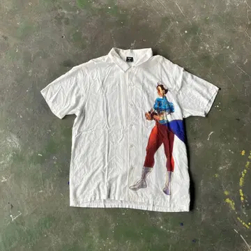 HUF STREET FIGHTER 춘리 반팔 셔츠