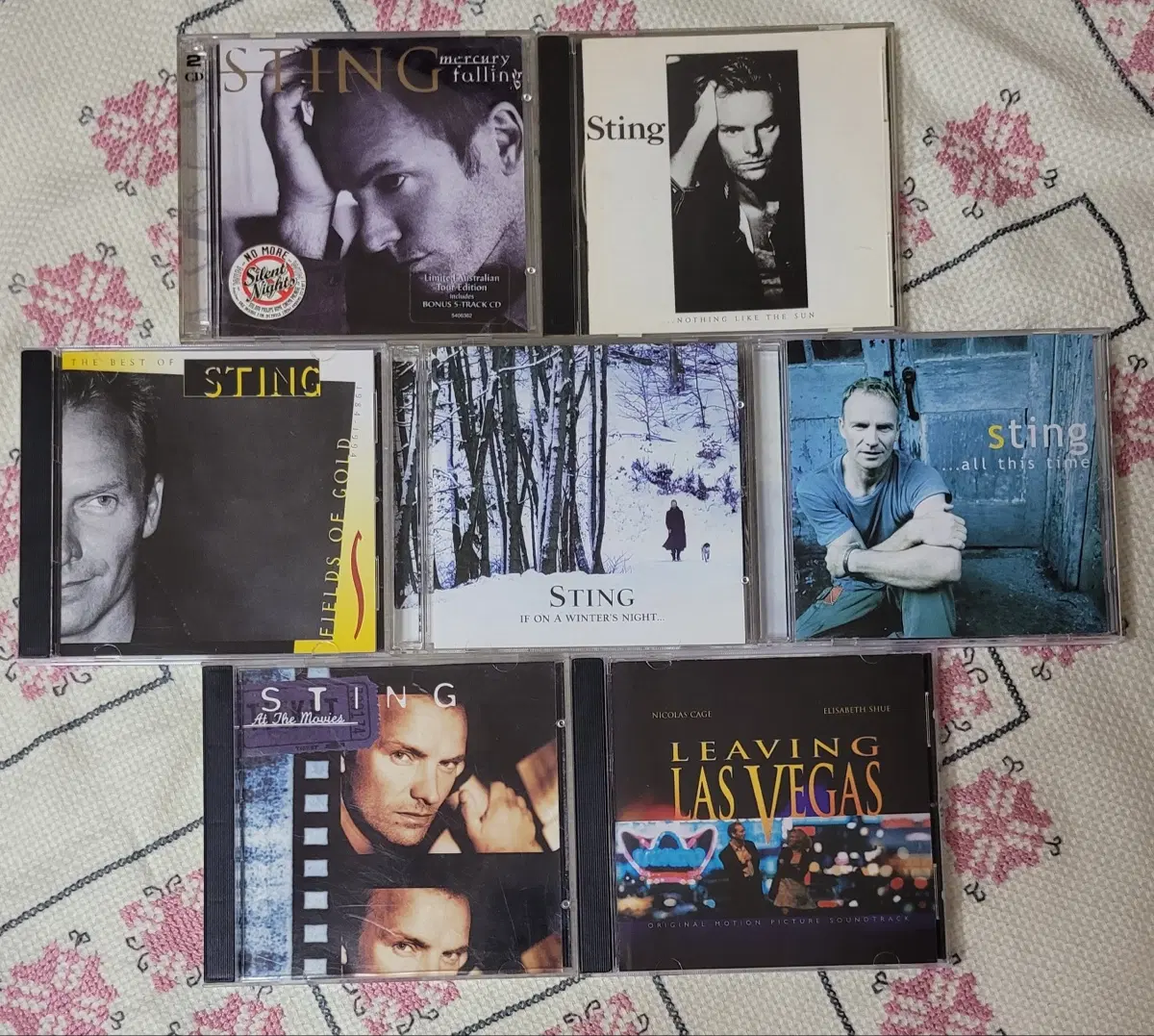 스팅(STING) 시디 모음