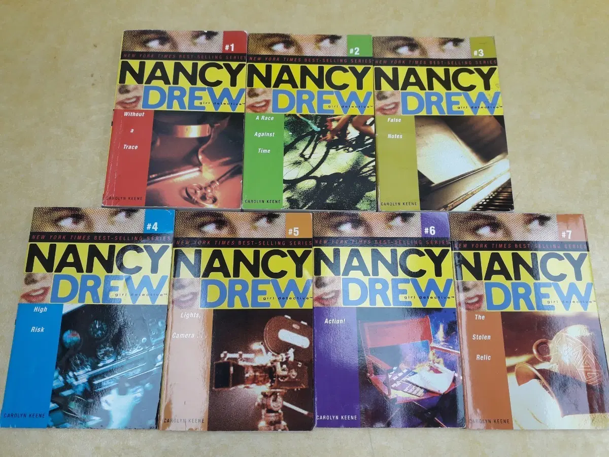 ALADDIN NANCY DREW 시리즈전 7권
