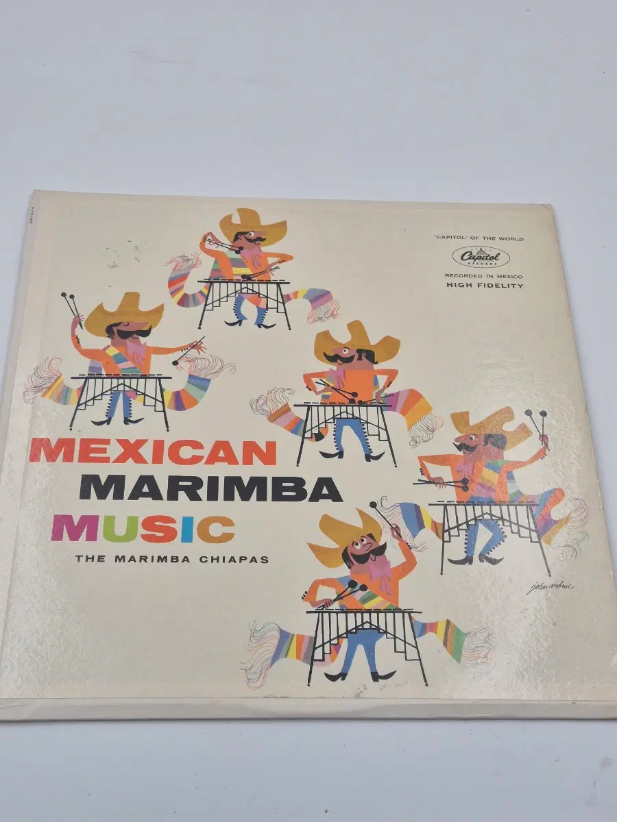 Capitol Mexican Marimba Music LP