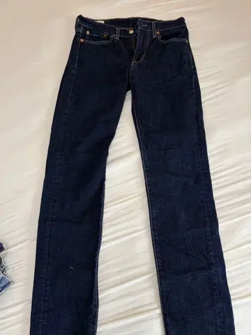 Levi's 스트레이트 데님 인디고 블루