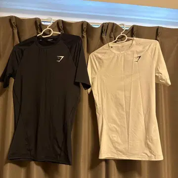 Gymshark 컴프레션 T셔츠 2장 세트