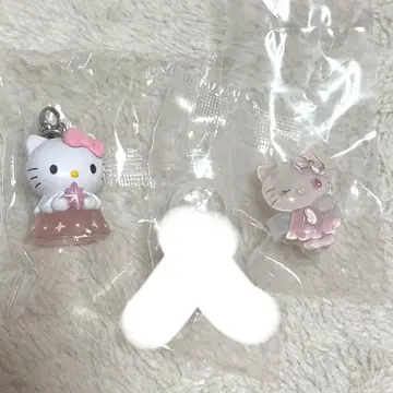 헬로키티 가챠 묶음 판매 2점