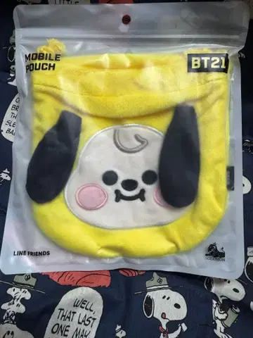 BT21 페이스 타입 파우치 CHIMMY