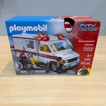 [ 미사용 ] 플레이모빌 구급차 5681 Playmobil Rescue