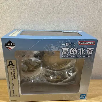 제일복권 가쓰시카 호쿠사이 A상 엽서 스탠드 포함 디오라마