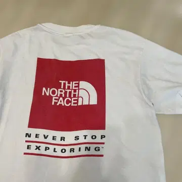90s THE NORTH FACE 티셔츠 화이트 M 사이즈