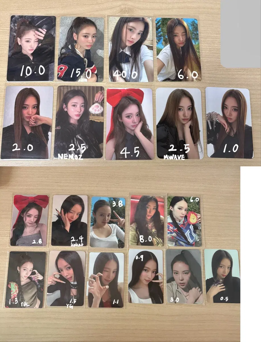미야오 안나 anna meovv 포카 포토카드 공방 특전 나린 narin