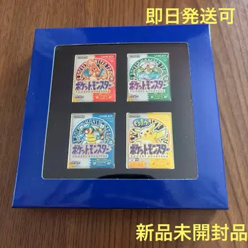 패키지 핀즈 포켓몬스터 빨간색 그린 파랑 피카츄 포켓몬 센터