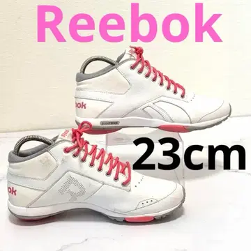 [새상품급] 리복 슬림톤 패션 23cm 화이트 x 핑크
