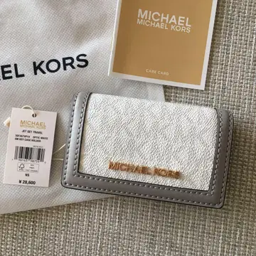 새상품 마이클코어스 MICHEAL KORS 그레이 키케이스