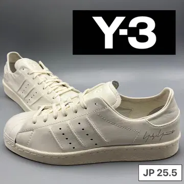 미사용 jp25.5 Y-3/와이쓰리 스니커즈 슈퍼스타