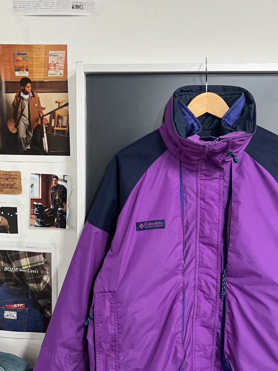 90s 컬럼비아 아웃도어 파우더 케그 빈티지 점퍼